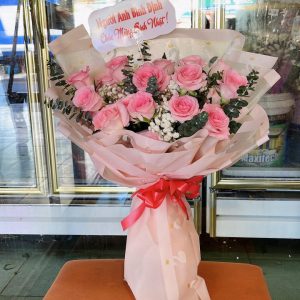 bó hoa 20/10, bó hoa 20/10 đẹp
