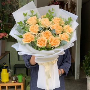 bó hoa 20/10, bó hoa 20/10 đẹp
