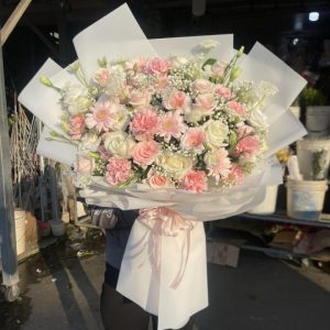 bó hoa 20/10, bó hoa 20/10 đẹp
