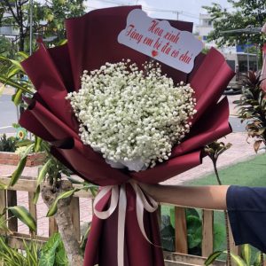 bó hoa baby, bó hoa baby đẹp