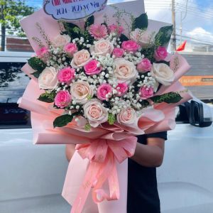 Bó Hoa Tươi Rực Rỡ