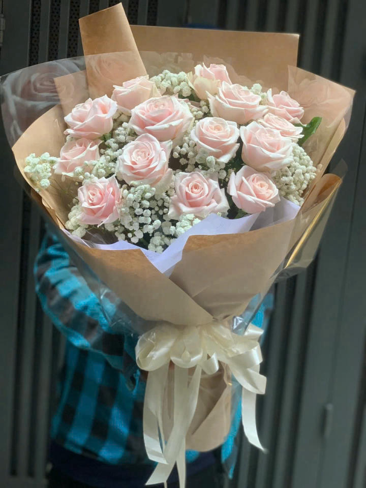 bó hoa 20/10, bó hoa 20/10 đẹp