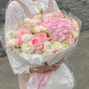 bó hoa đẹp, bó hoa cẩm tú cầu đẹp