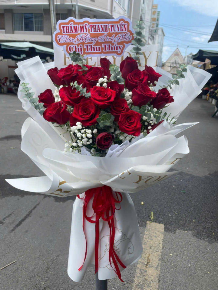 bó hoa 14/2, bó hoa 14/2 đẹp