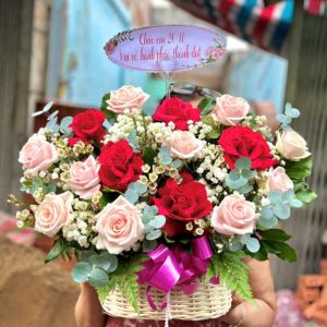 giỏ hoa khai trương, hoa khai trương đẹp