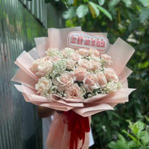 bó hoa 14/2, bó hoa 14/2 đẹp