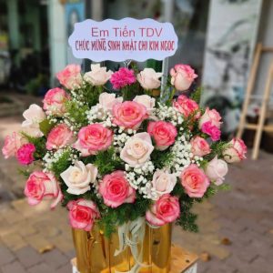 Giỏ Hoa 8/3