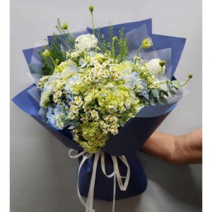 bó hoa đẹp, bó hoa cẩm tú cầu đẹp