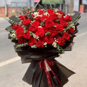 Bó hoa Ohara đỏ