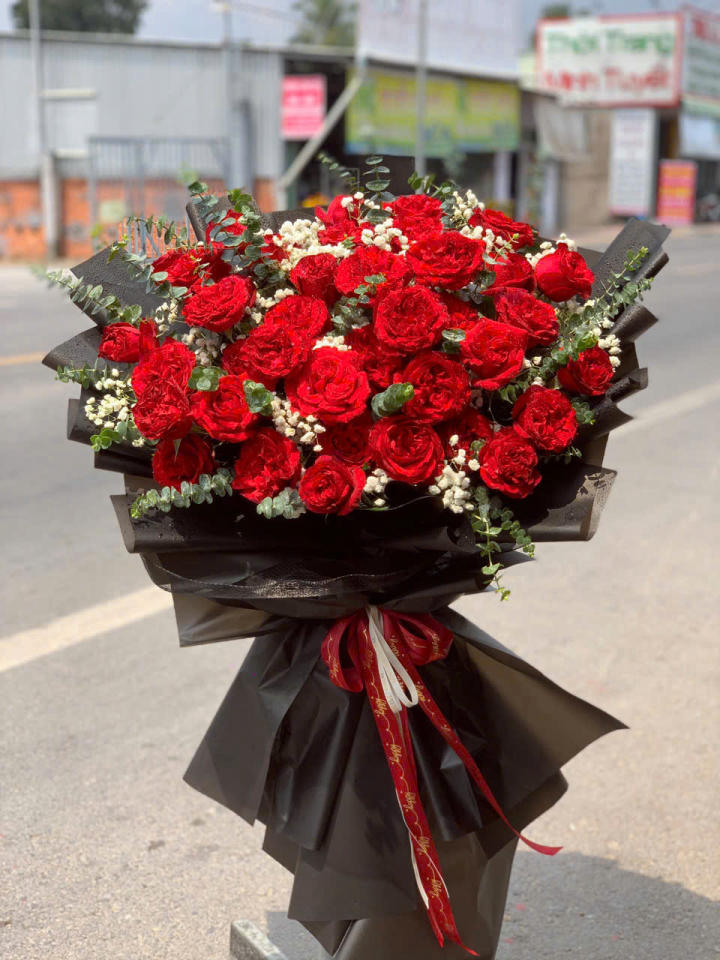 Bó hoa Ohara đỏ