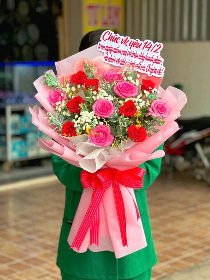 Bó hoa tươi 500k