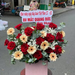 giỏ hoa khai trương, hoa khai trương đẹp
