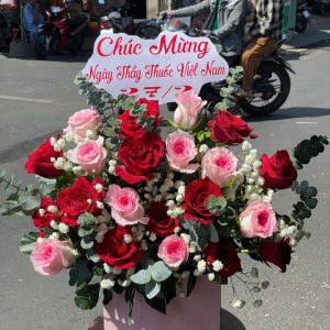 giỏ hoa khai trương, hoa khai trương đẹp