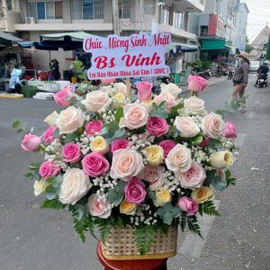 giỏ hoa, giỏ hoa đẹp
