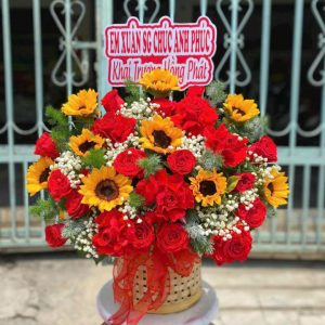 giỏ hoa, giỏ hoa đẹp