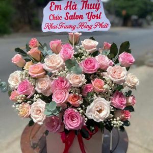 Giỏ hoa sinh nhật mẹ
