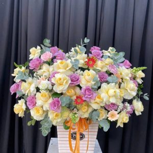 giỏ hoa sinh nhật mẹ