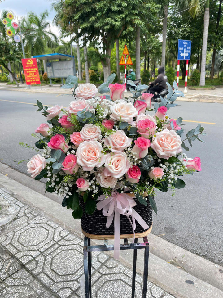 giỏ hoa 14/2