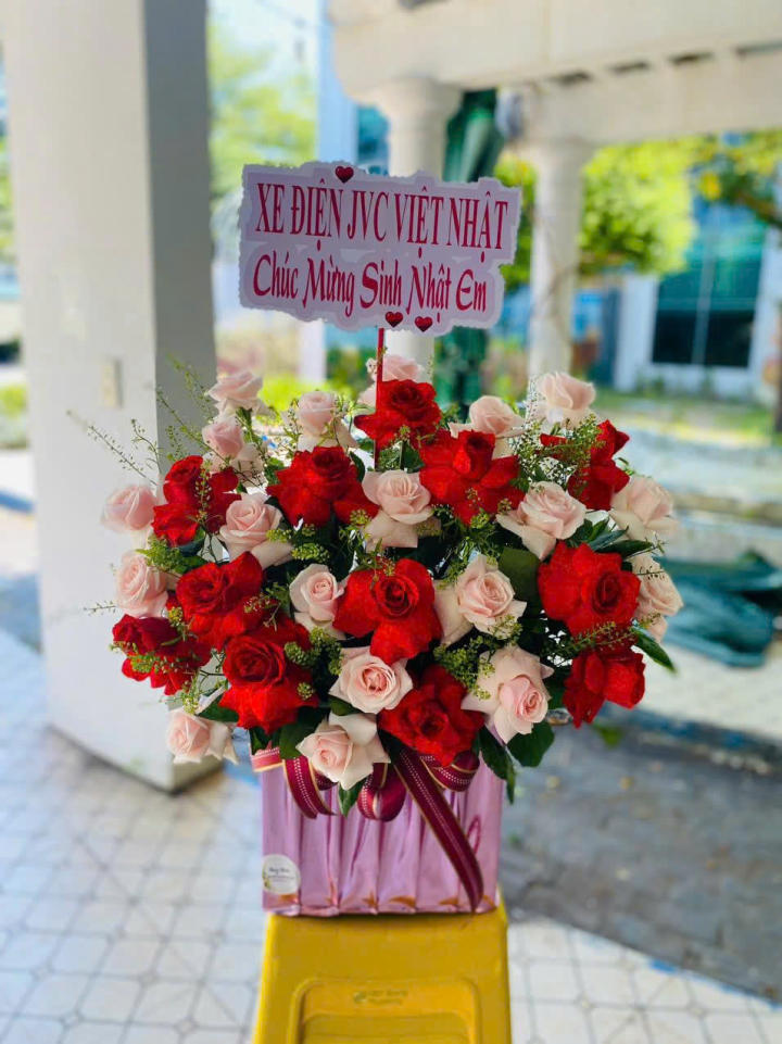 giỏ hoa khai trương, hoa khai trương đẹp