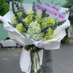 bó hoa đẹp, bó hoa cẩm tú cầu đẹp