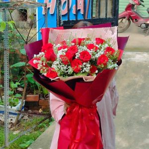 hoa tốt nghiệp tặng nữ