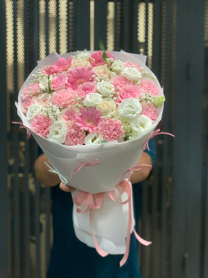 bó hoa đẹp, bó hoa hồng đẹp, bó hoa sinh nhật đẹp