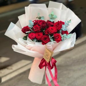 bó hoa đẹp, bó hoa hồng đẹp, bó hoa sinh nhật đẹp
