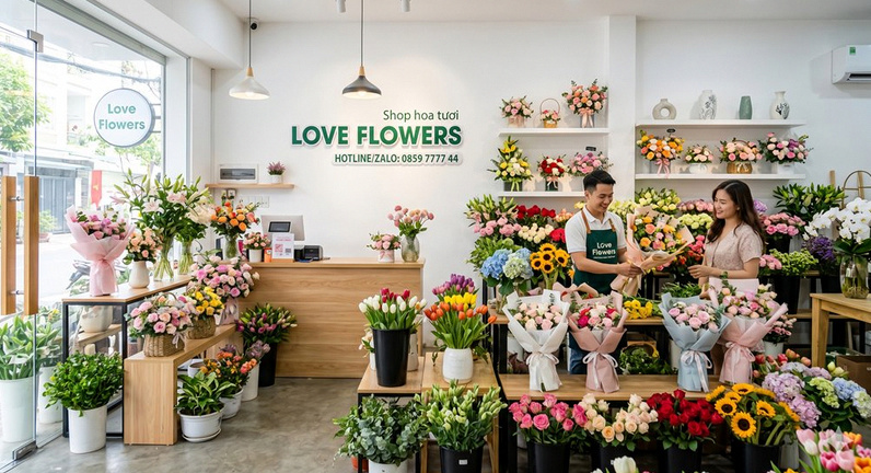 Hình ảnh thực tế Shop Hoa Tươi Bà Rịa của Shop Hoa Tươi Love Flowers