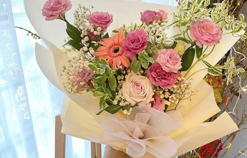 Mẫu hoa tươi tại cửa hàng Hoa tươi Trường Thành