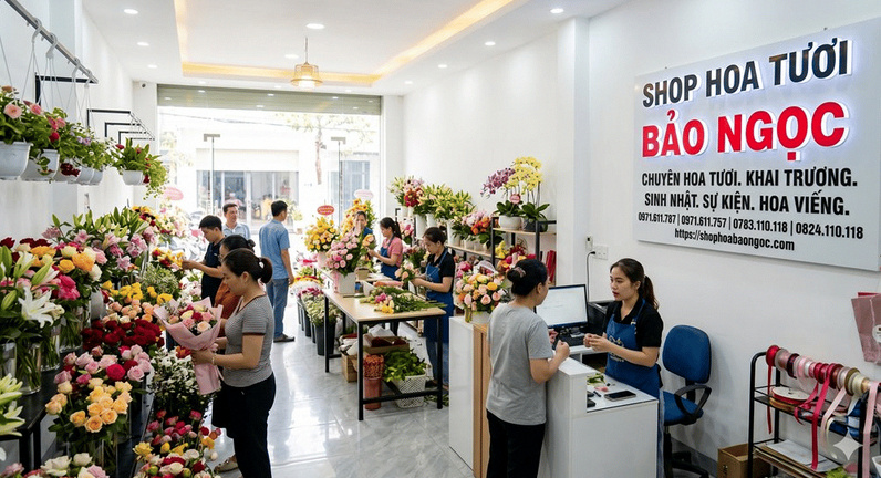 Hình ảnh thực tế Shop Hoa Tươi Bắc Ninh của Shop Hoa Bảo Ngọc