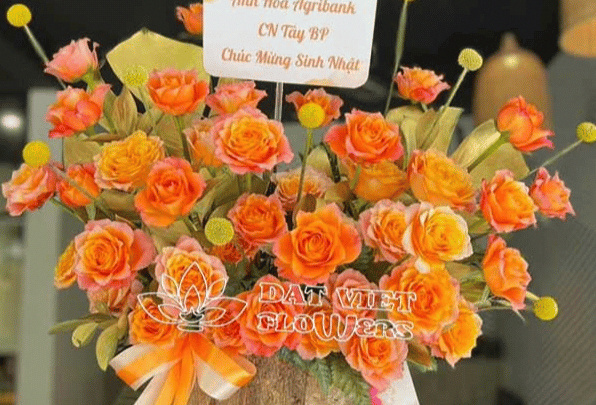 Mẫu hoa tươi do Hoa Tươi Đất Việt cung cấp tại Bắc Ninh