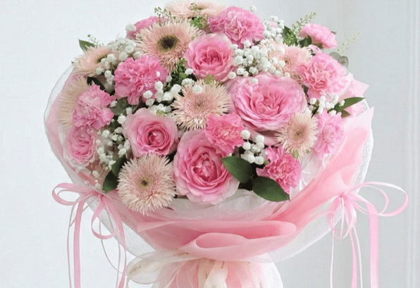 Bó hoa tươi từ shop hoa tươi Ni Flower Bến Tre