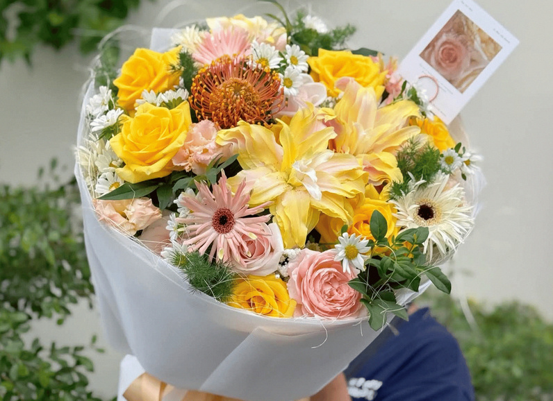 Cửa hàng hoa tươi Bến Tre uy tín với đa dạng các mẫu hoa đẹp phục vụ khách hàng