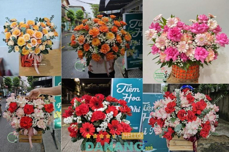 Hình ảnh thực tế Shop Hoa Tươi Cẩm Lệ, Đà Nẵng của Tiệm Hoa Phi Nhi