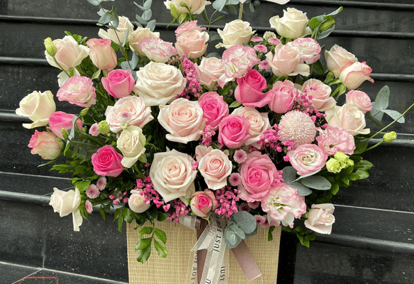 Mẫu bó hoa tươi đẹp tại shop hoa tươi Cam Ranh 79 Flowers