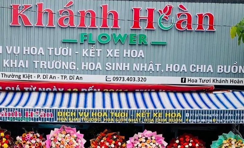 Hình ảnh shop Hoa Tươi Khánh Hoàn Dĩ An
