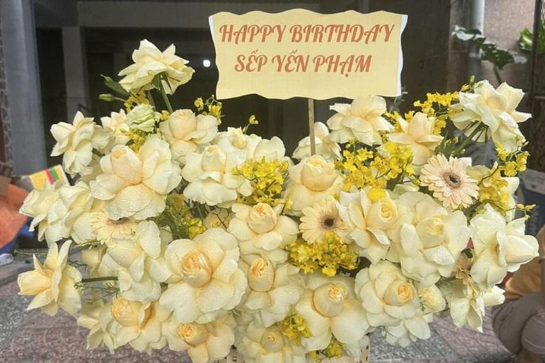Hình ảnh thực tế Shop Hoa Tươi Dĩ An của HT Florist