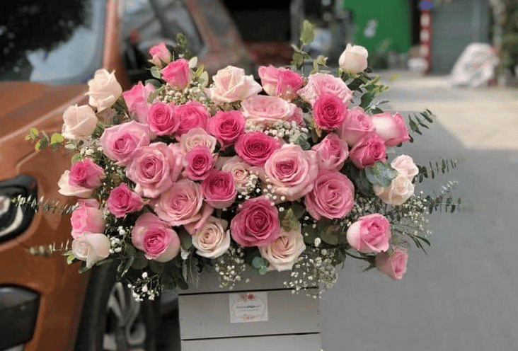 Mẫu hoa tươi đẹp tại shop hoa Thạch Thảo Flowers Liên Chiểu Đà Nẵng