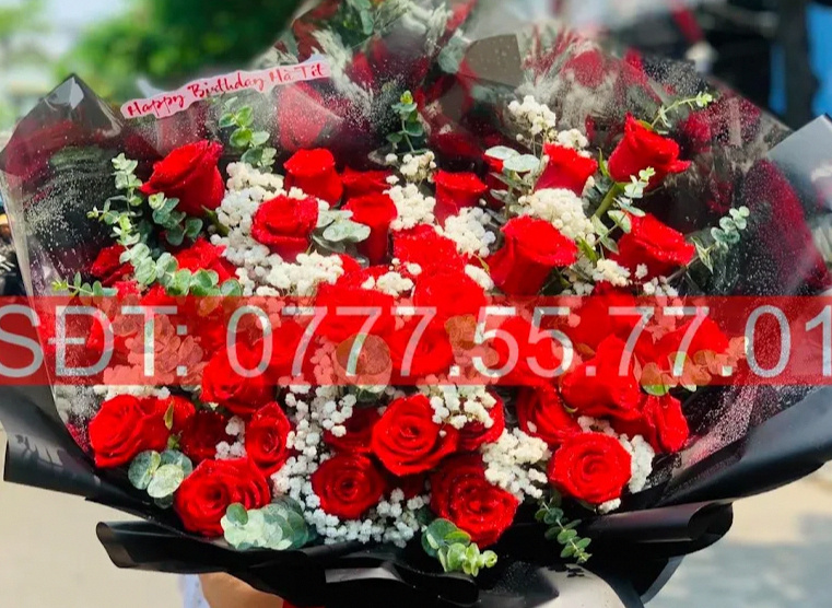 Bó hoa tươi từ shop hoa tươi Thời Trang.