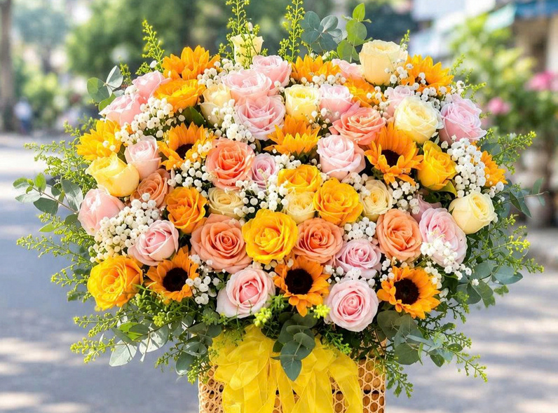 Hình ảnh thực tế Shop Hoa Tươi quận 11 TPHCM của Kiều Trinh Flower – Tiệm Hoa Tươi Đường Lãnh Binh Thăng