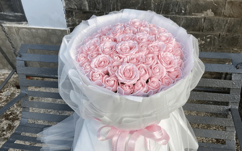 Mẫu bó hoa tươi tại shop hoa tươi quận 9 của Zenta Flower.