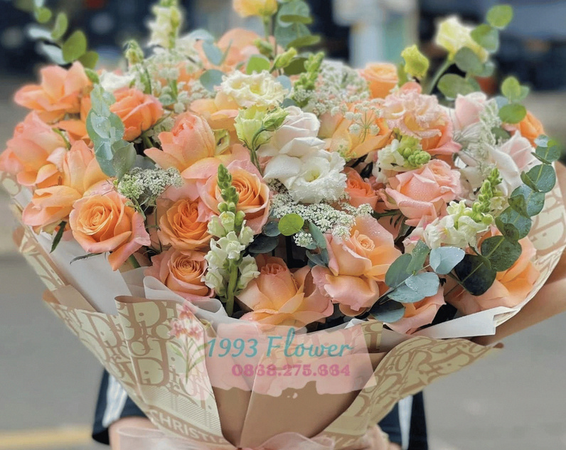 Mẫu bó hoa tươi của 1993 Flowers 