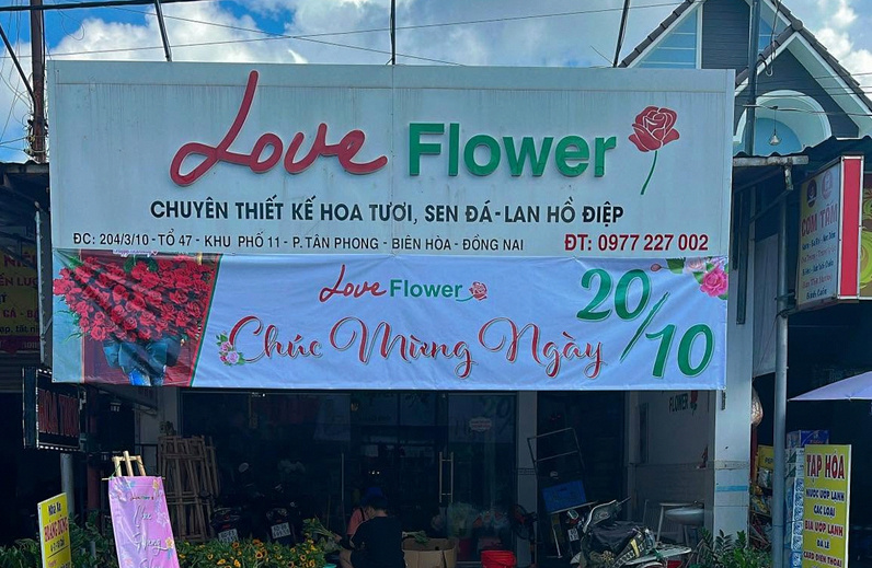 Hình ảnh thực tế Shop Hoa Tươi Tân Phú TPHCM của Shop hoa tươi Love Flowers
